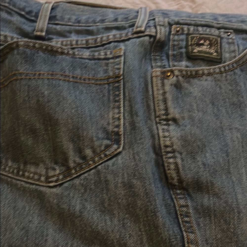 CINCH MENS Relaxed Blue Denim Jeans with Faded Look. MENS SIZE 36X40